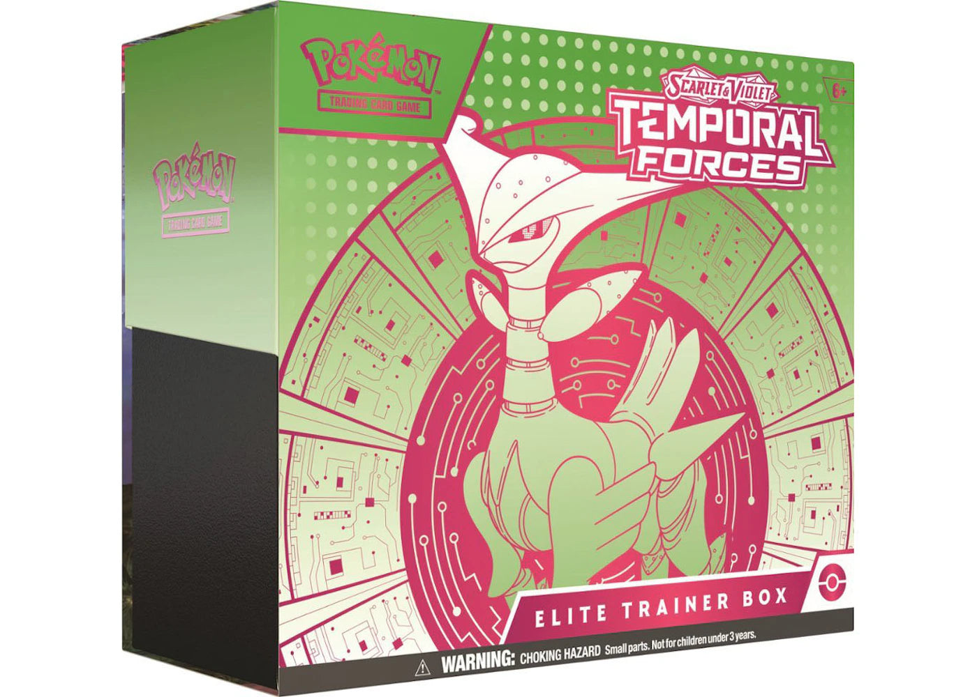 2024 Pokemon Scarlet & Violet Temporal Forces (Iron Leaves) Elite Trainer Box