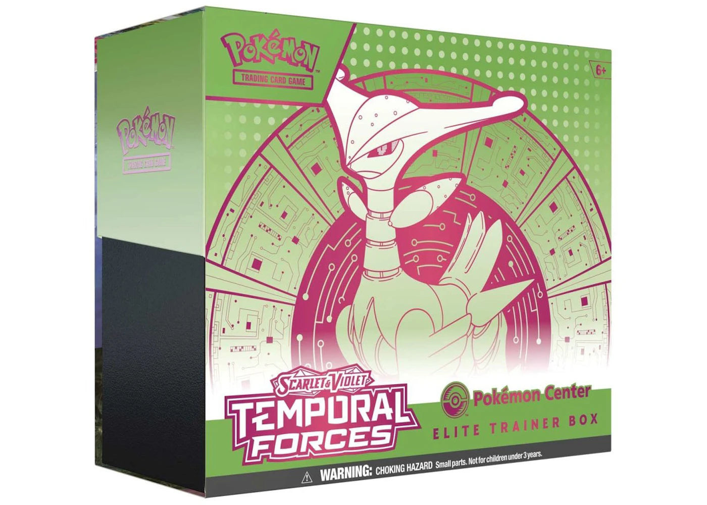 2024 Pokemon Scarlet & Violet Temporal Forces (Iron Leaves) Pokemon Center Elite Trainer Box