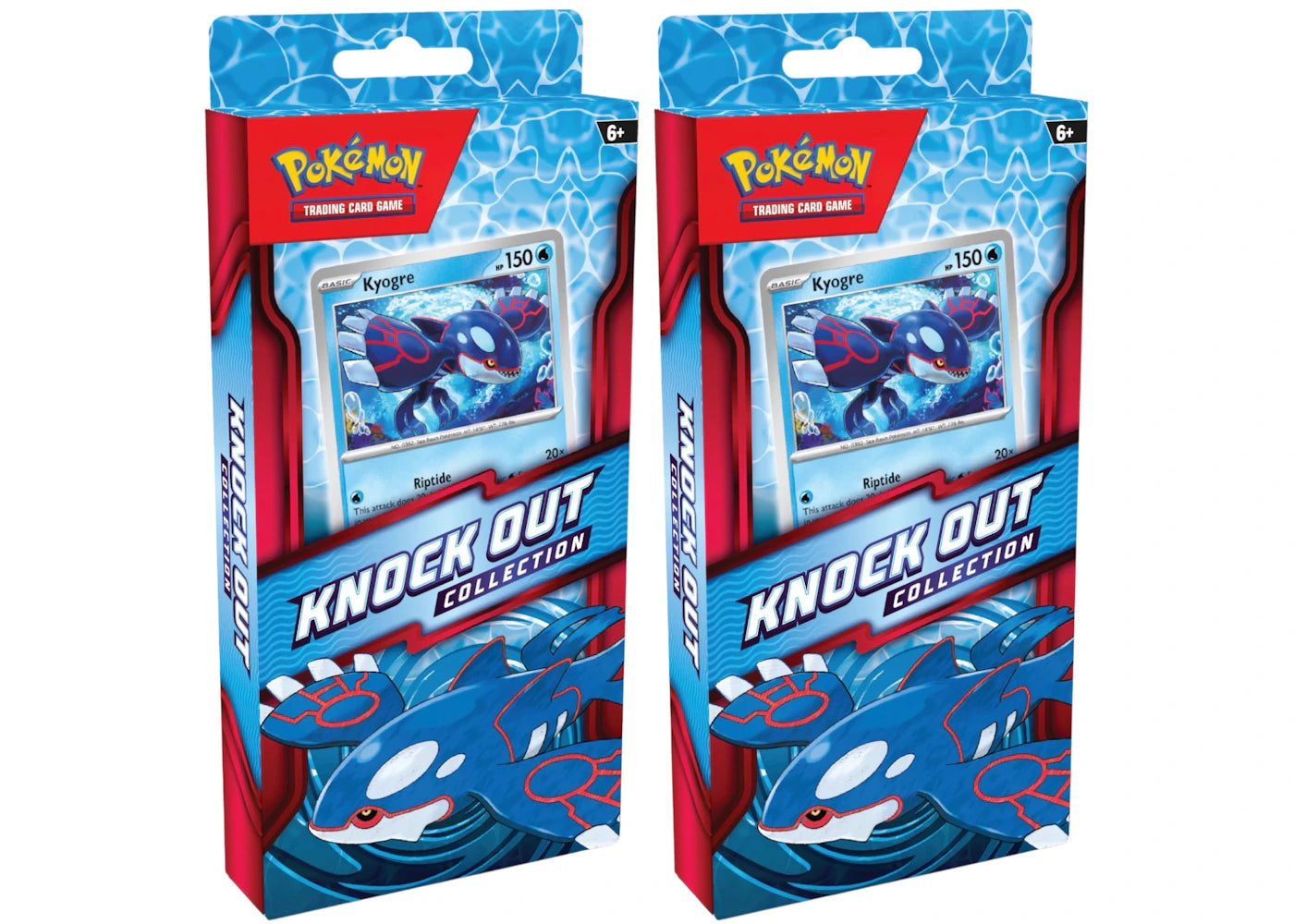 2025 Pokemon Mega Evolution Kyogre Knock Out Collection 2X Lot