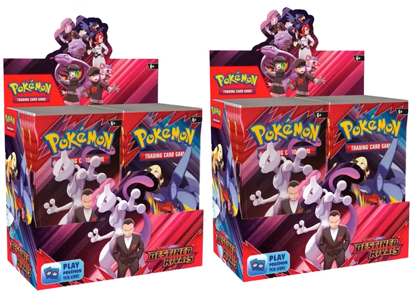 2025 Pokemon Scarlet & Violet Destined Rivals Booster Box 2X Lot