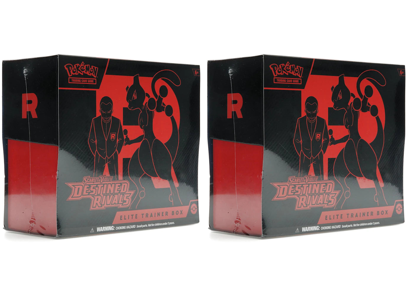 2025 Pokemon Scarlet & Violet Destined Rivals Elite Trainer Box 2X Lot
