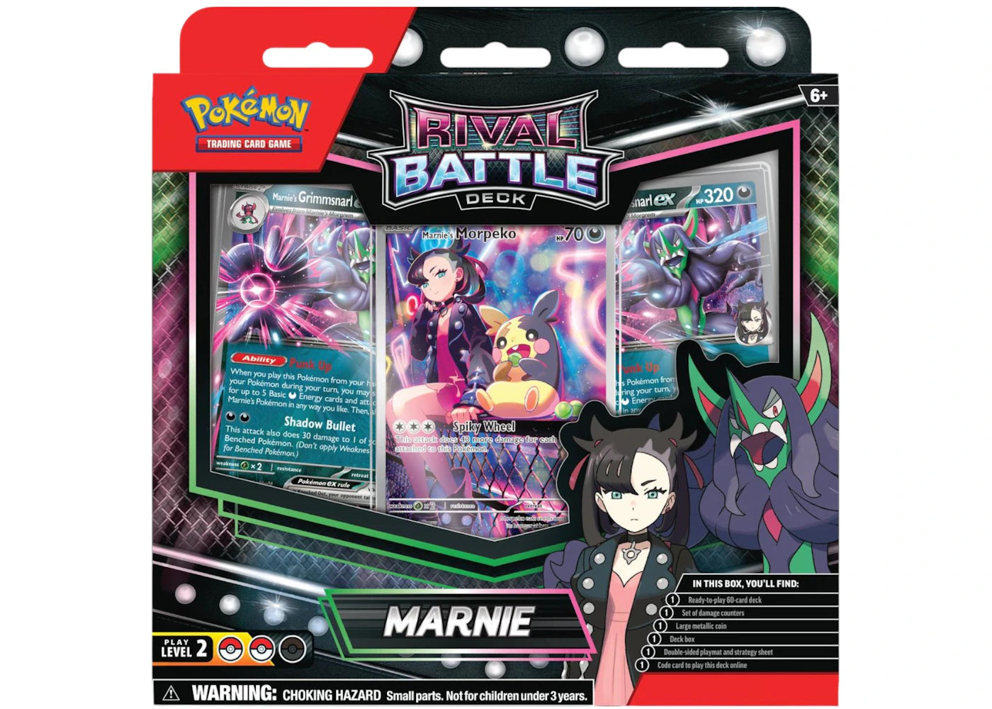 2025 Pokemon Scarlet & Violet Destined Rivals Marnie Rival Battle Deck