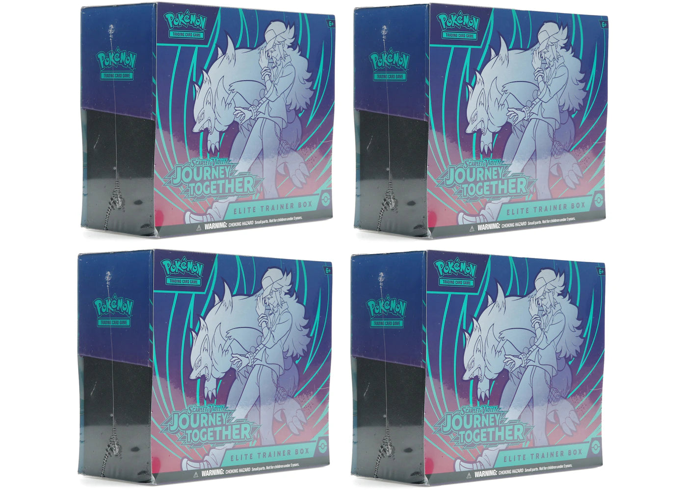 2025 Pokemon Scarlet & Violet Journey Together Elite Trainer Box 4X Lo ...