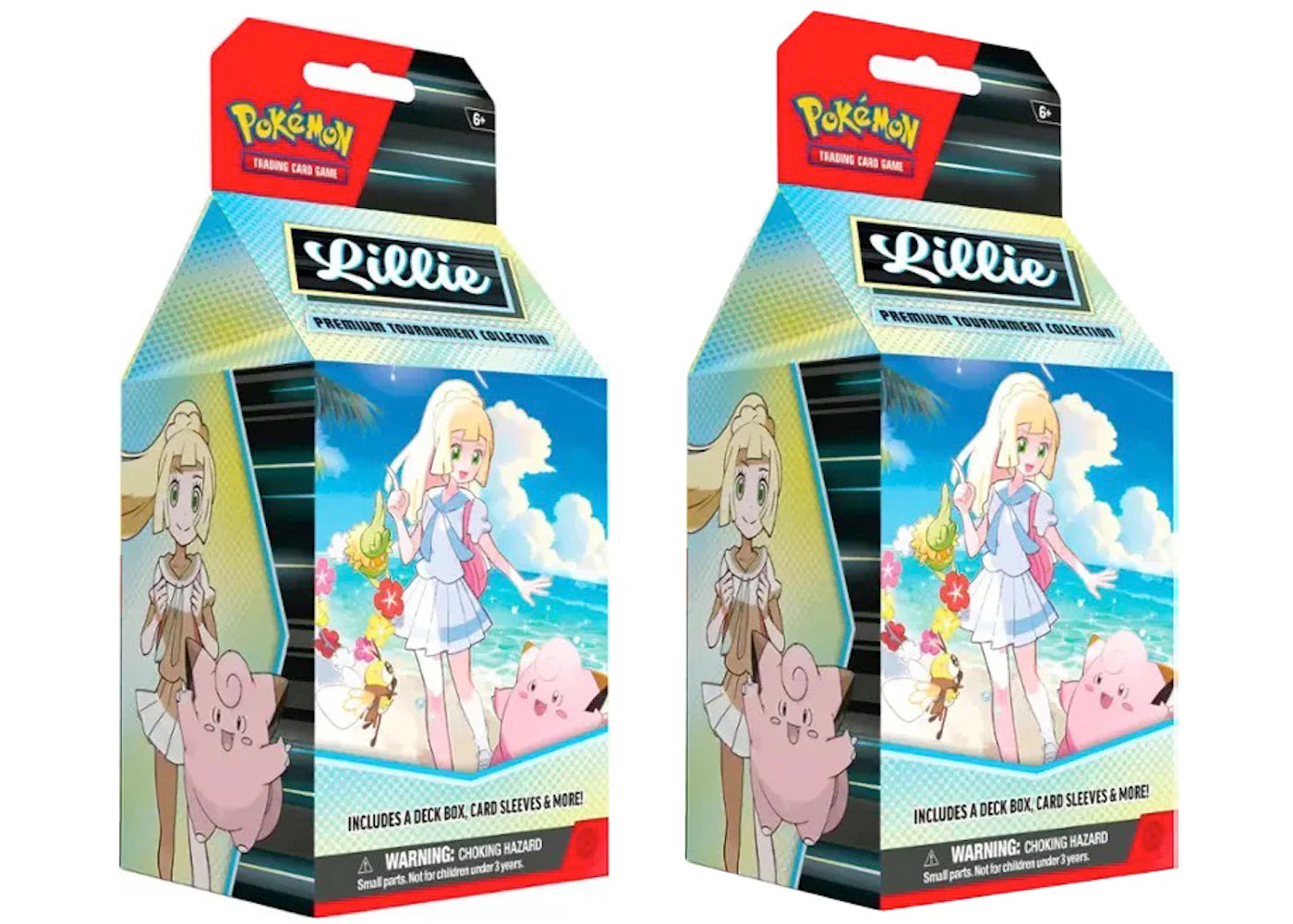 2025 Pokemon Scarlet & Violet Journey Together Lillie Premium Tournament Collection 2X Lot