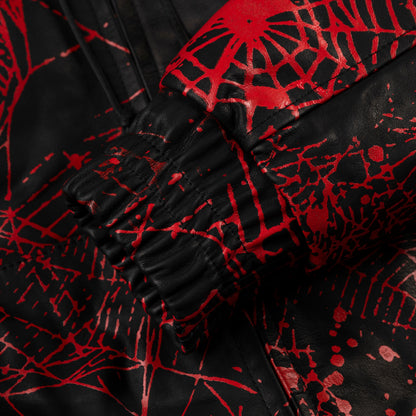 Sp5der V2 WEB Leather Jacket