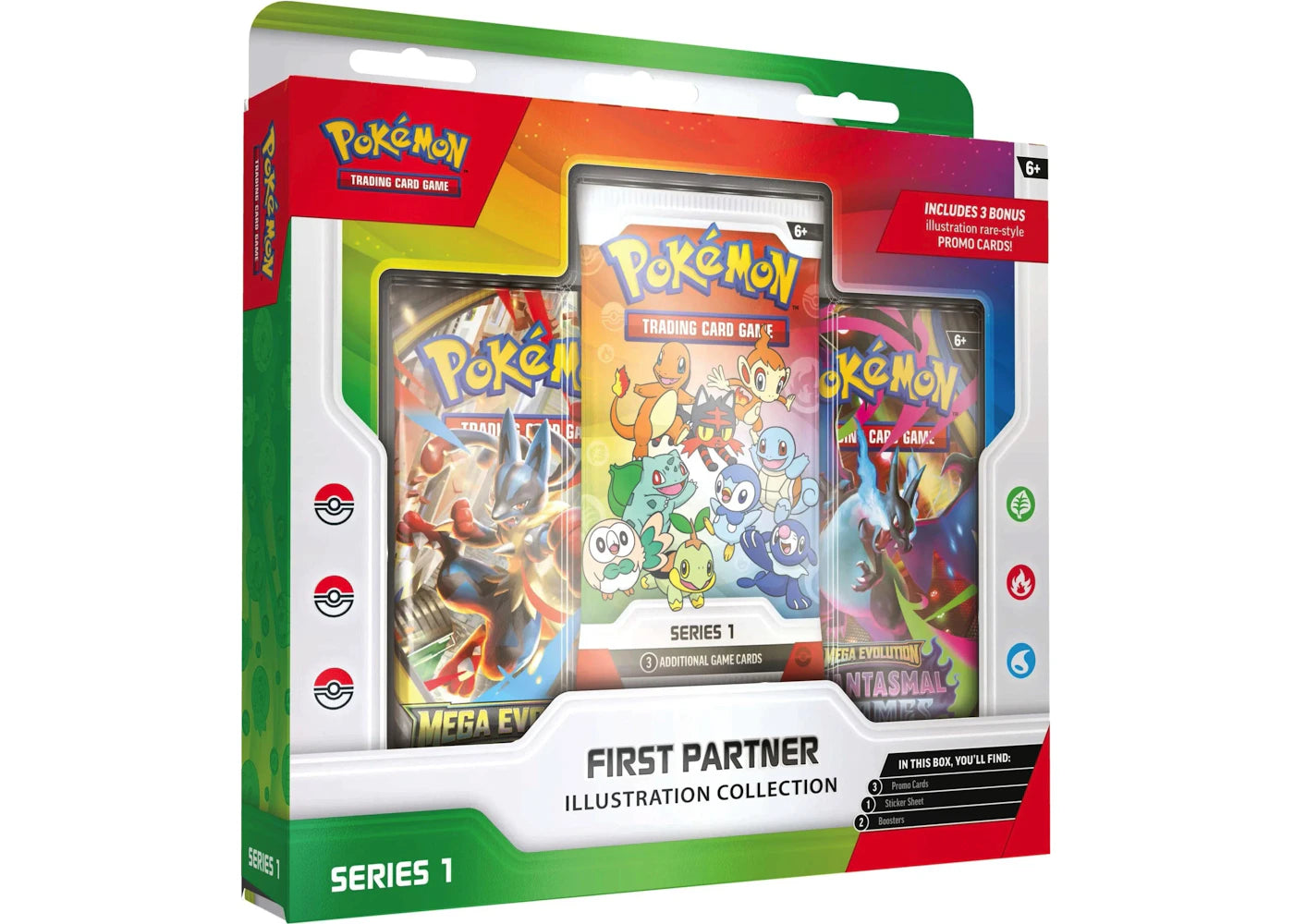 2026 Pokemon First Partner Illustration Collection Series 1 Box