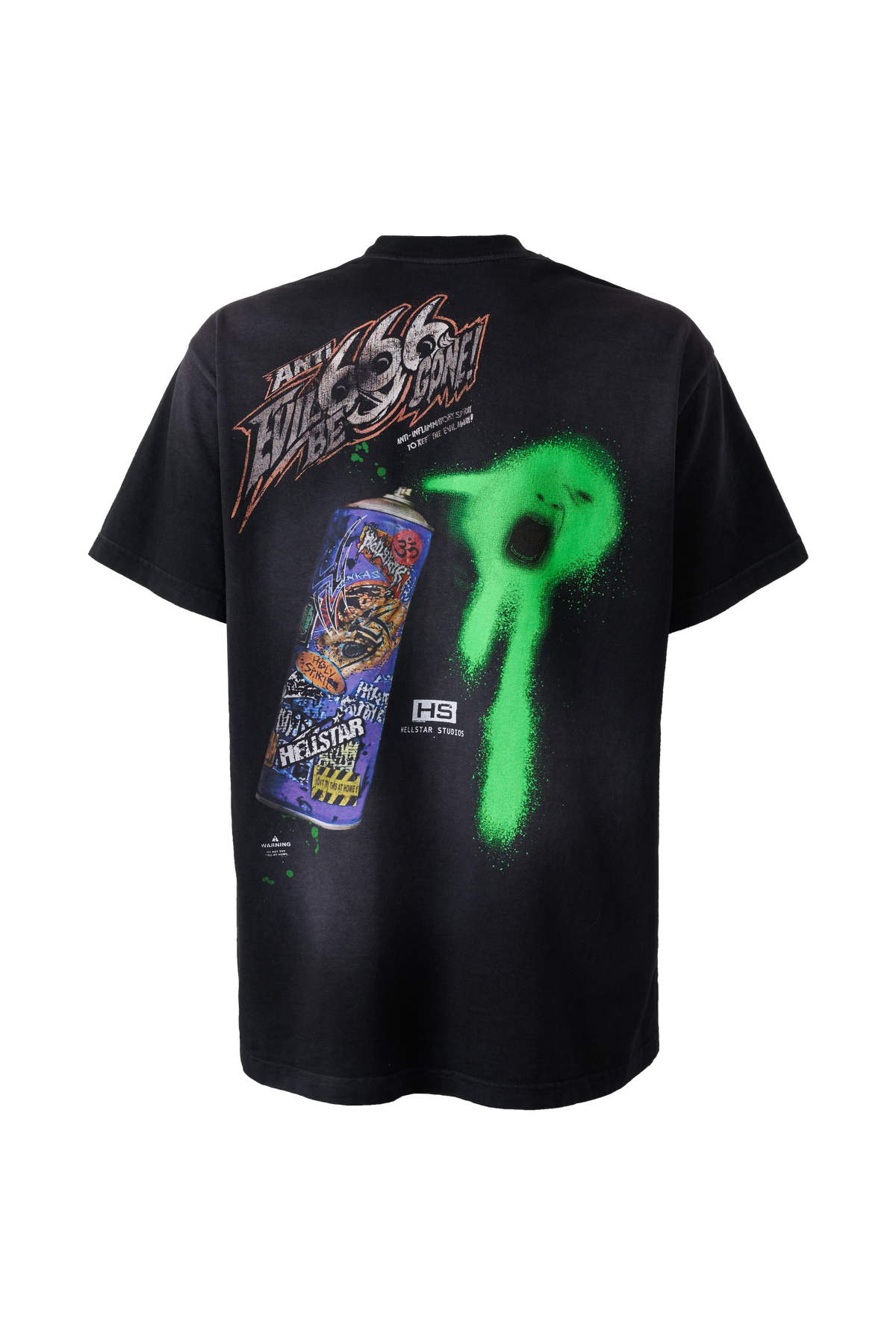 Hellstar Anti-Spray T-Shirt - Black