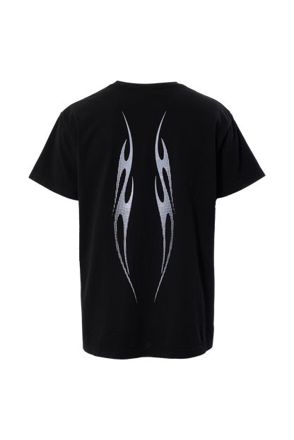 Hellstar Gradient Flame Sports Logo T-Shirt
