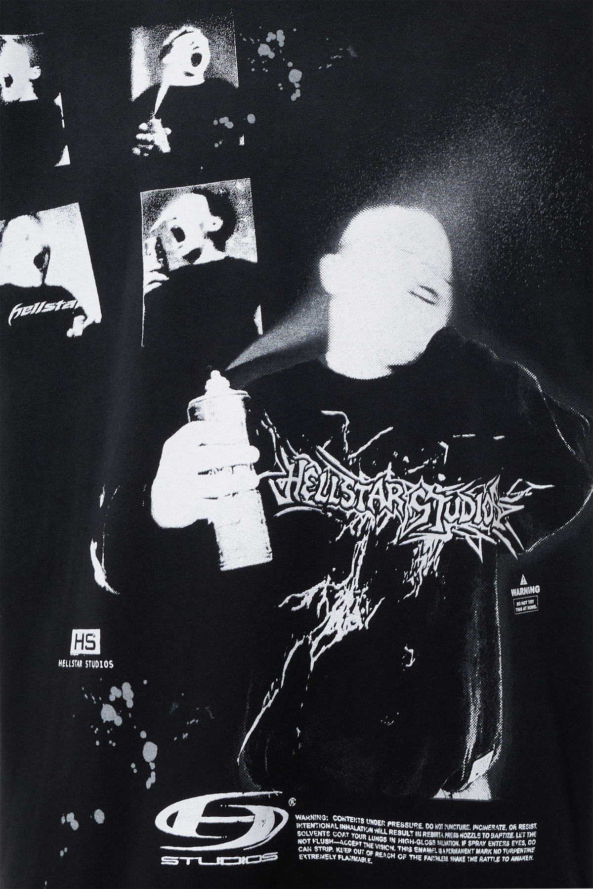 Hellstar Spraycan Faces Collage