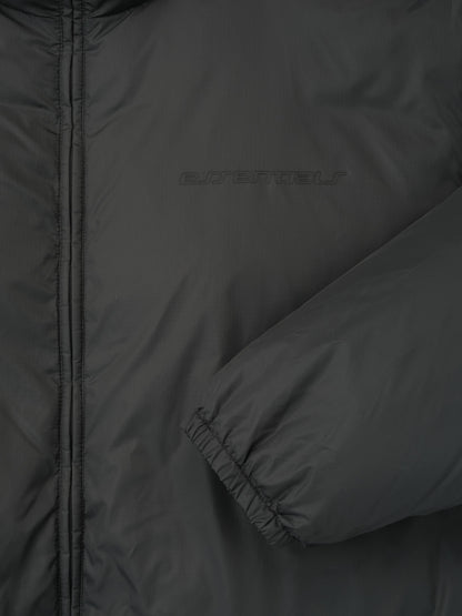 Essentials Ripstop Nylon Puffer Jacket Iron Grey