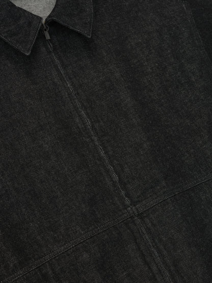 Essentials Denim Work Jacket Vintage Black