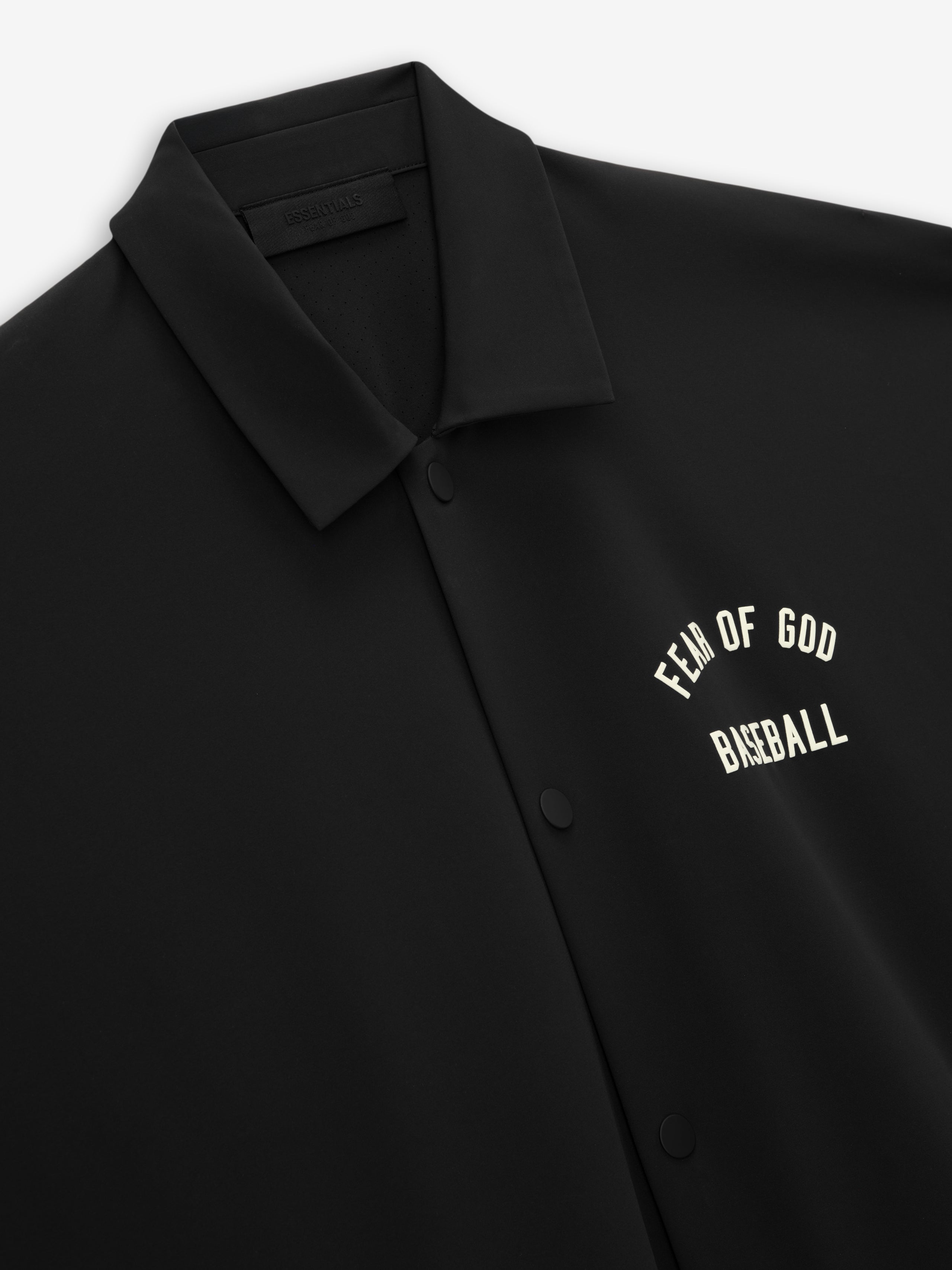 Essentials Mlb Coaches Jacket Black