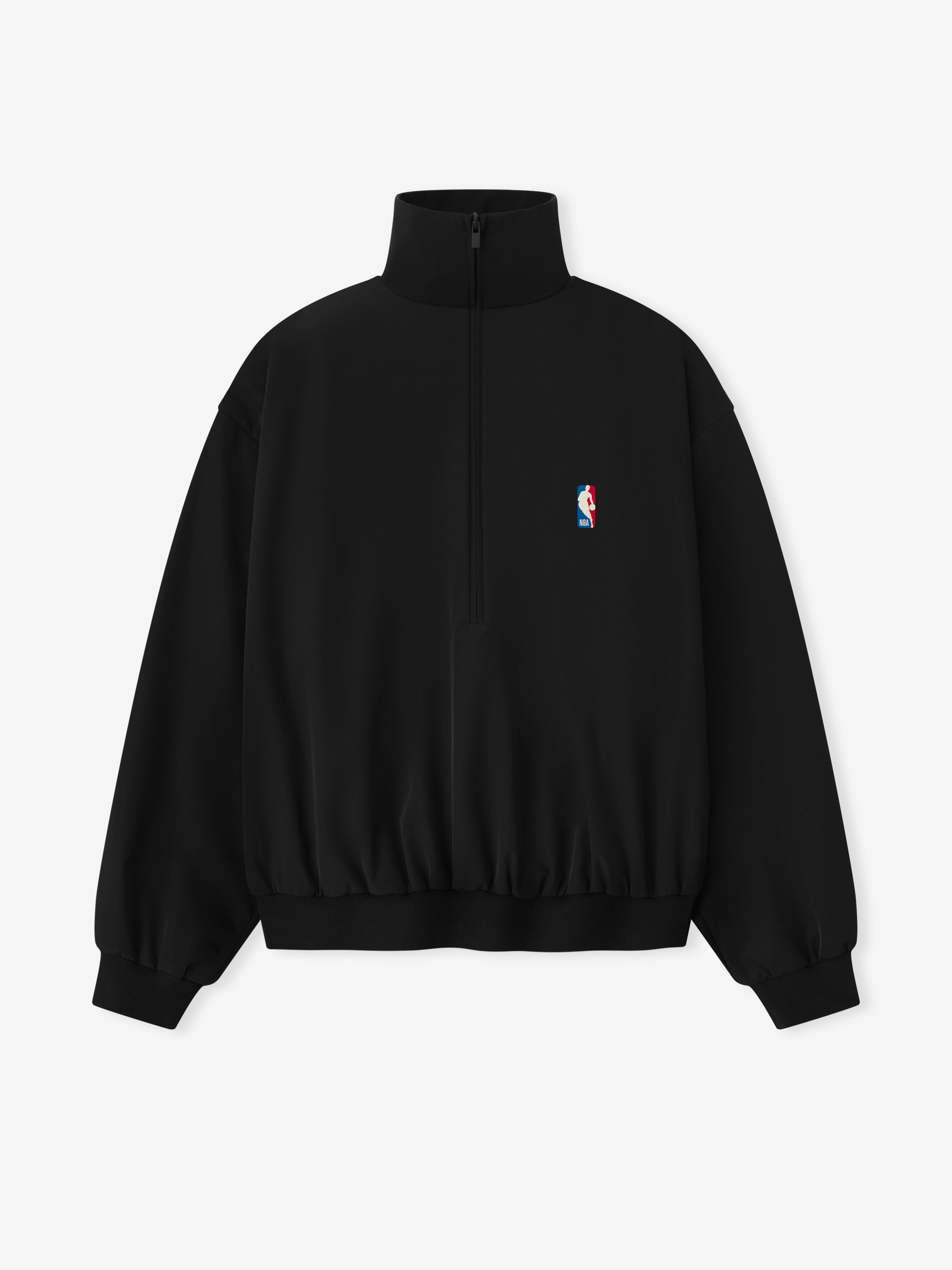 Essentials Nba Half Zip Track Jacket Black