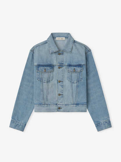 Essentials Classic Denim Jacket Classic Blue