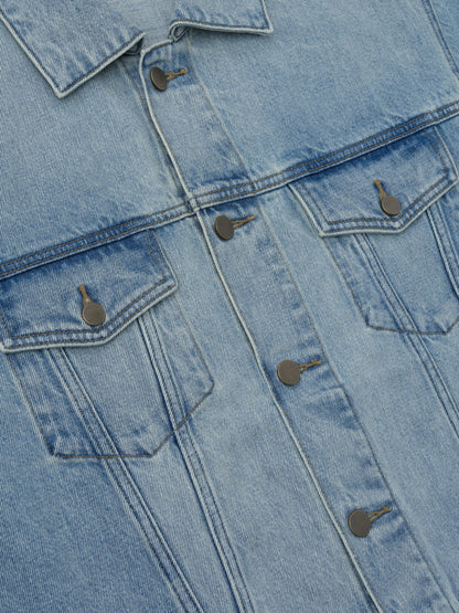 Essentials Classic Denim Jacket Classic Blue
