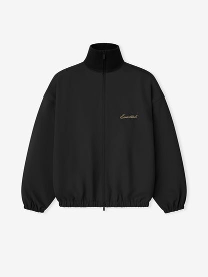 Essentials Signature Track Jacket Vintage Black
