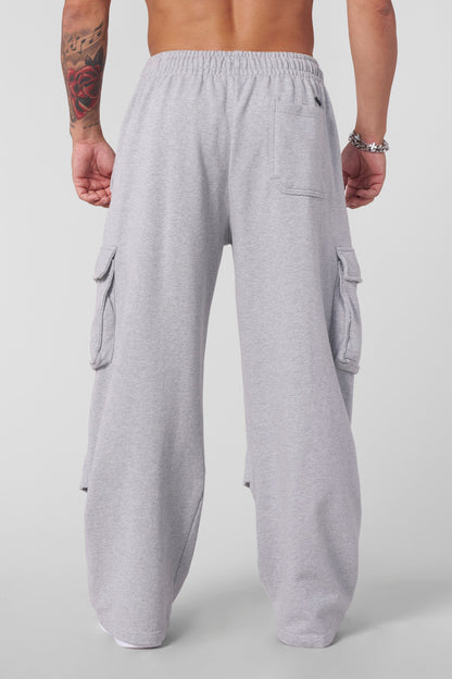 YoungLA 2033 - Heritage Cargo Sweats Heather Grey