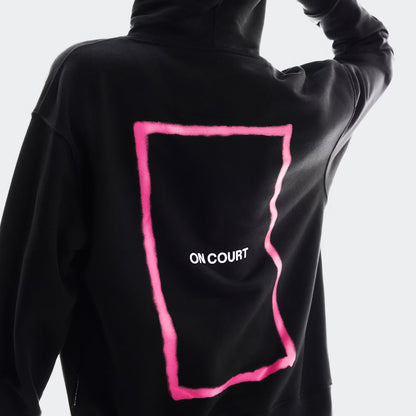 On Club Hoodie Tennis Black (Women'S)