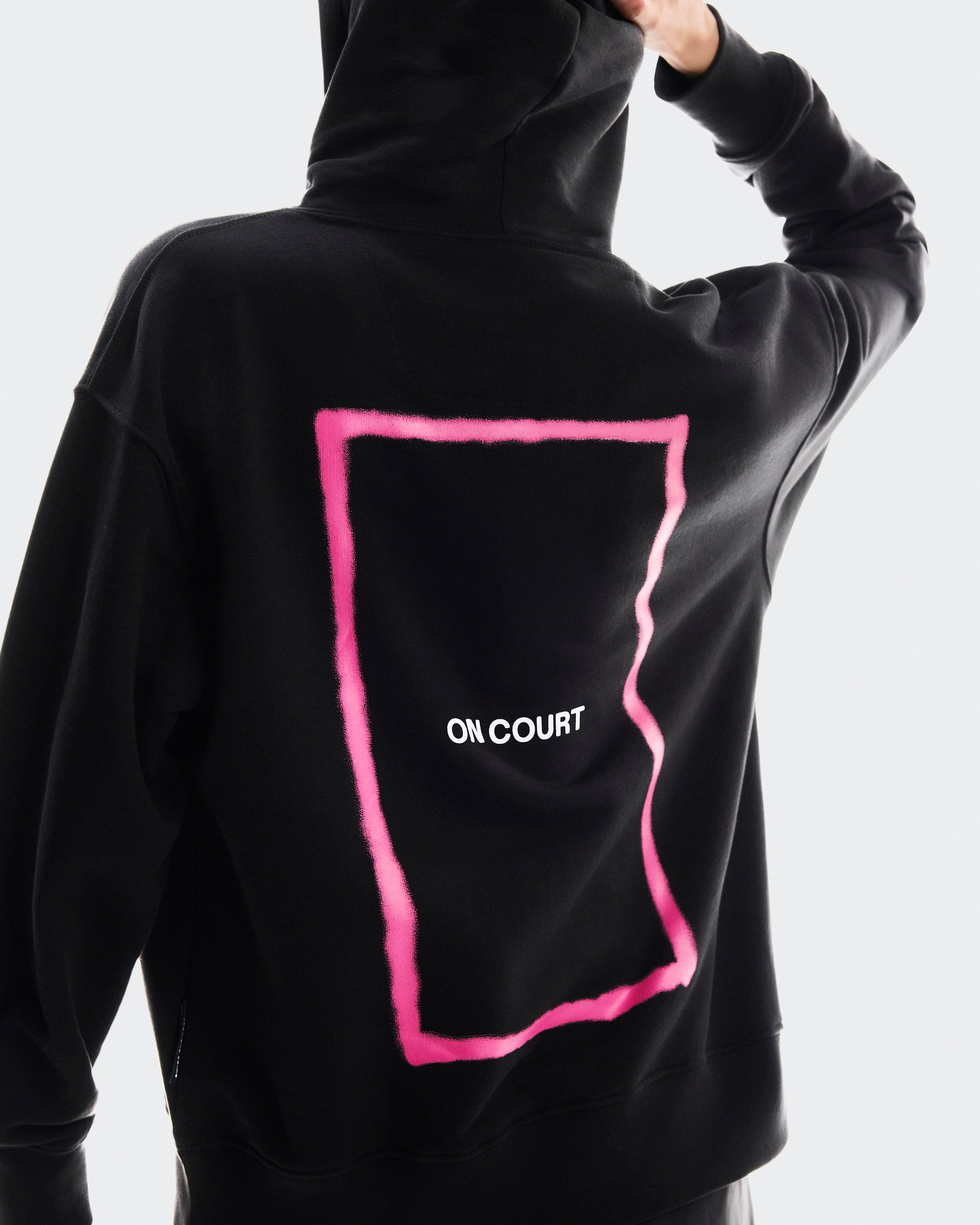 On Club Hoodie Tennis Black (Women's)