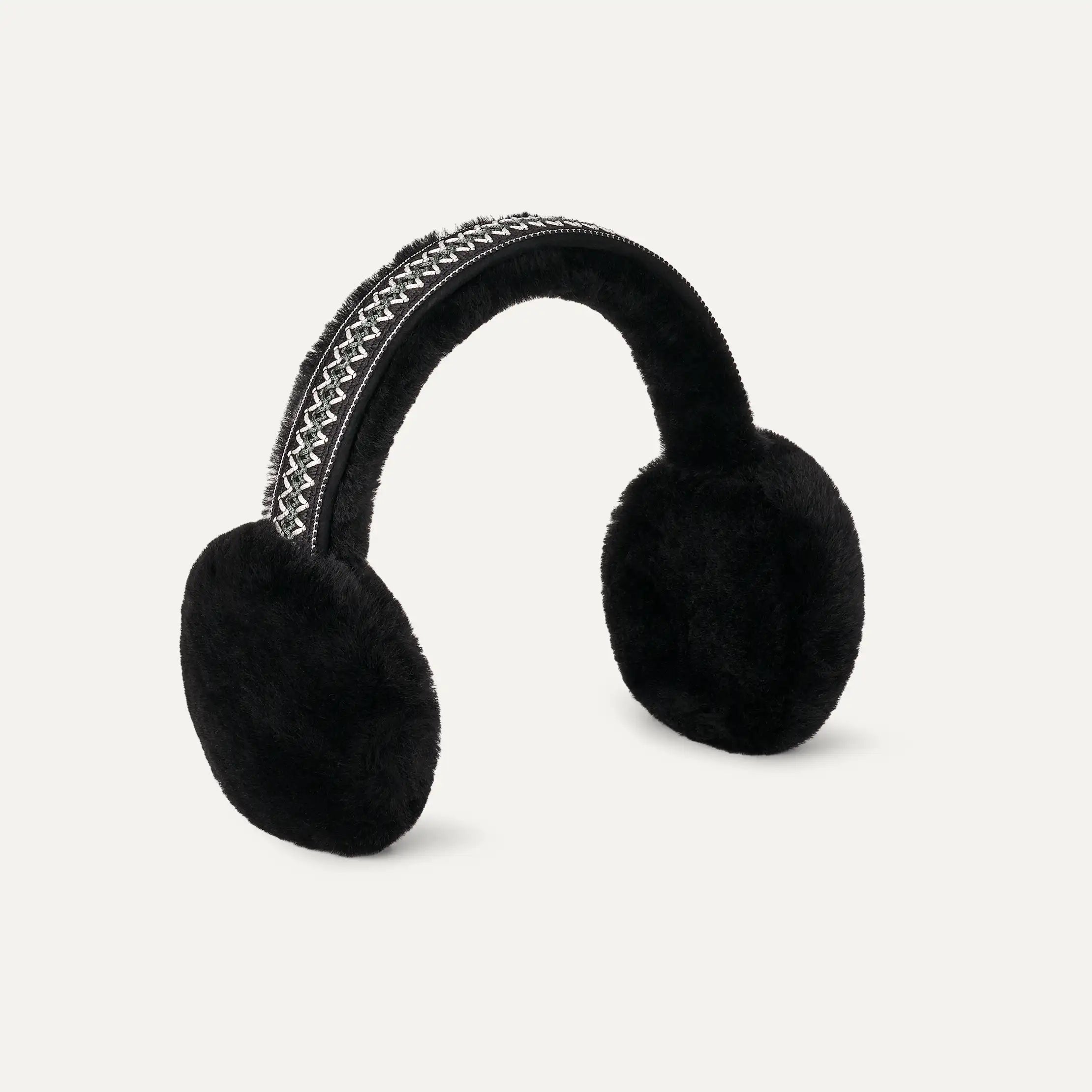 Ugg Tasman Sheepskin Earmuff Black Ii