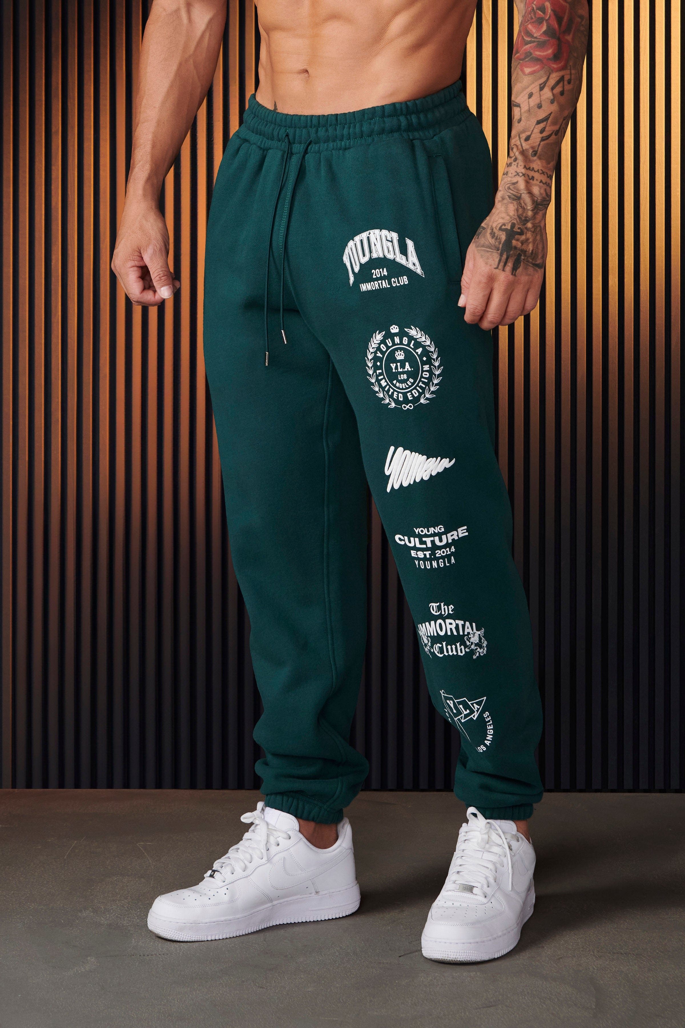 YoungLA 204 - Immortal Killer Joggers Balsam Green