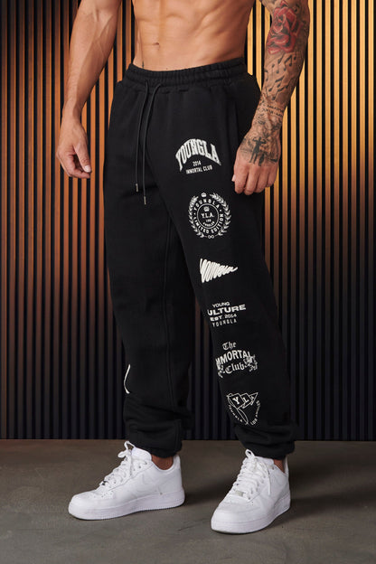 YoungLA 204 - Immortal Killer Joggers Black