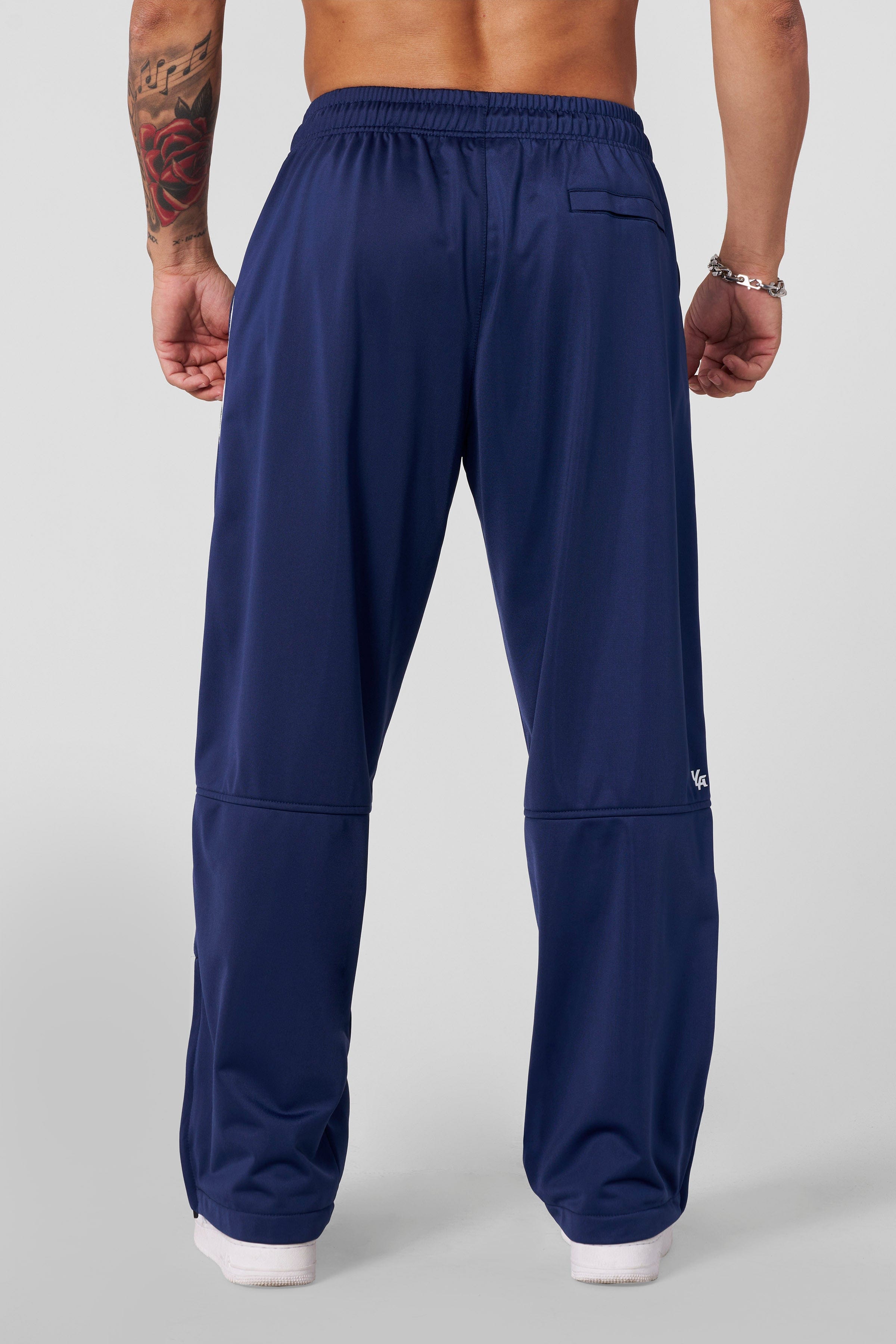 YoungLA 2051 - Retro Warm Up Track Pants Navy