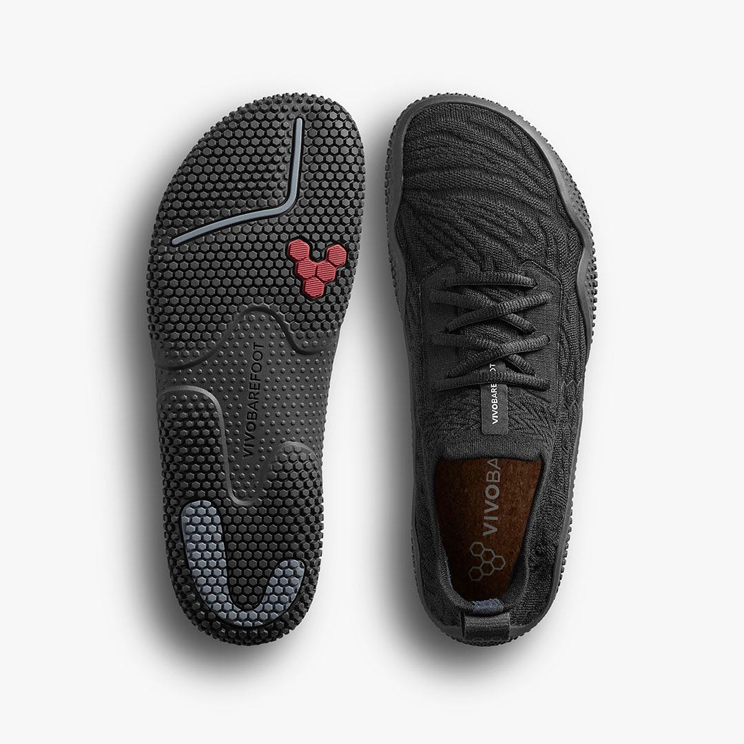 Vivobarefoot Motus Studio Sneaker Womens Obsidian