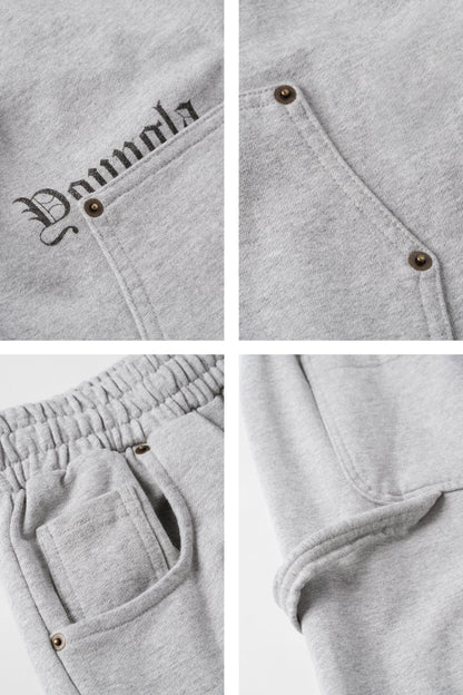 YoungLA 2055 - Carpenter Sweats Heather Grey