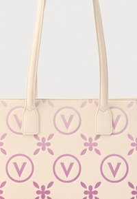 Valentino Samba Re Print Handbag Ecru/Rosa