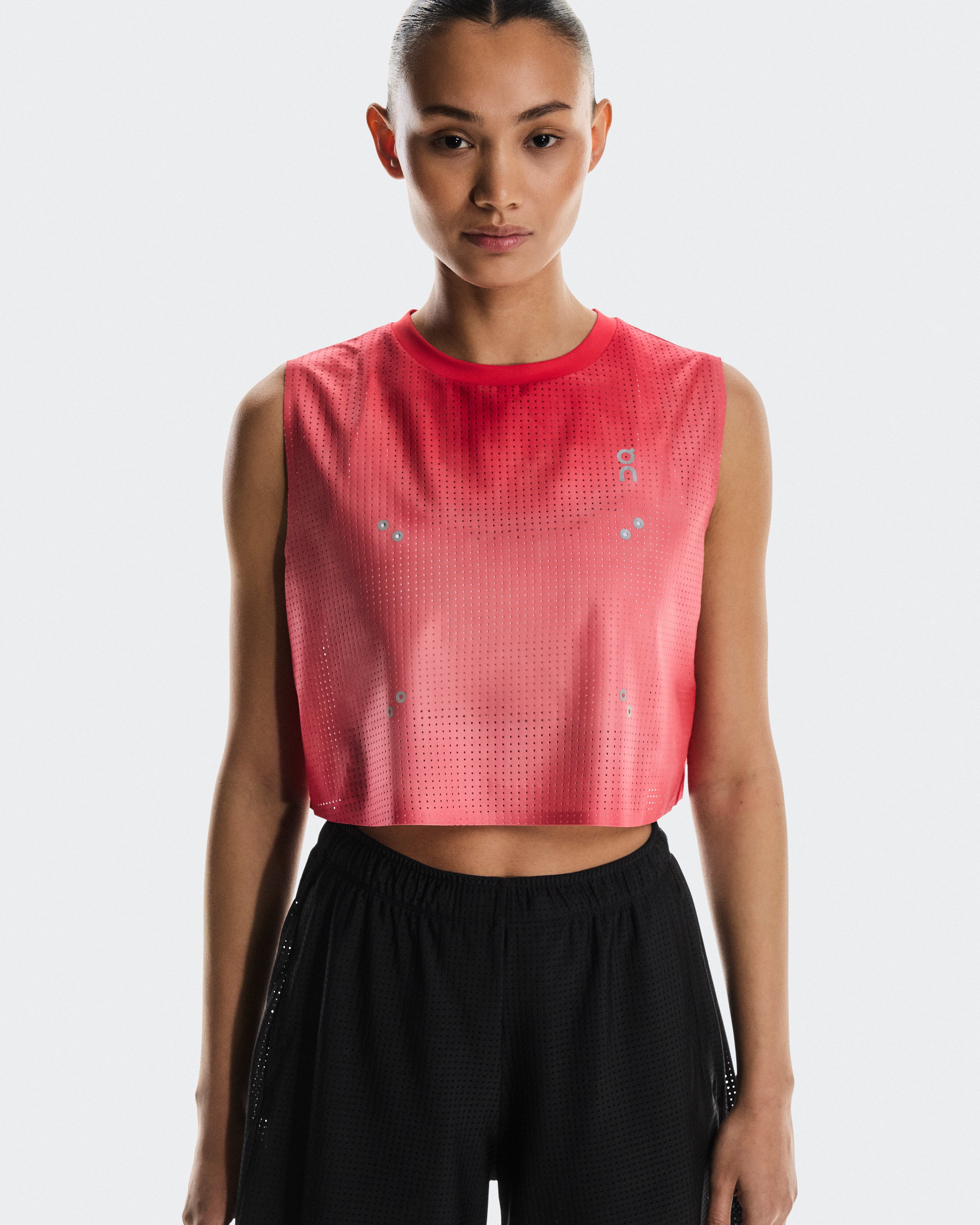 On Pace Tank Red (Women'S)