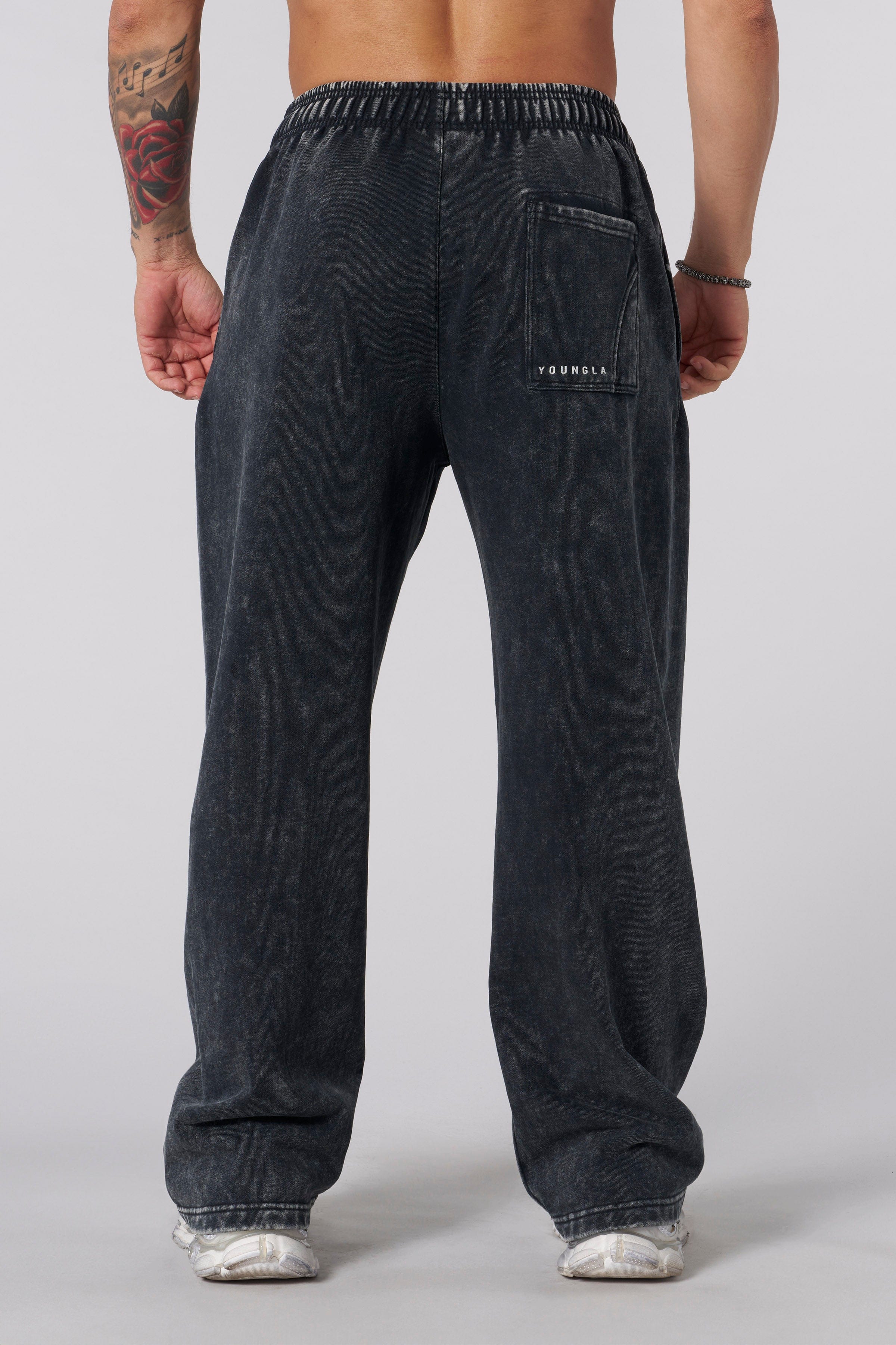 YoungLA 2079 - Dark Wave Joggers Black Wash