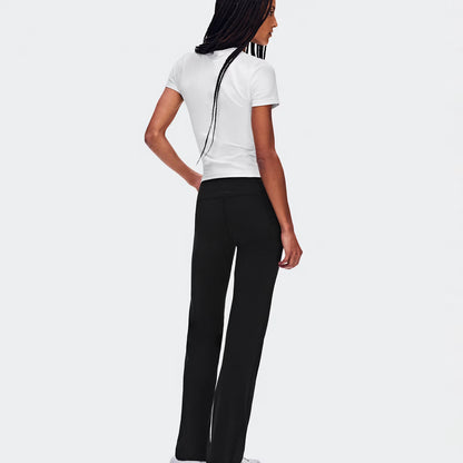 On All-Day Ribbed T-Shirt White (Women'S)
