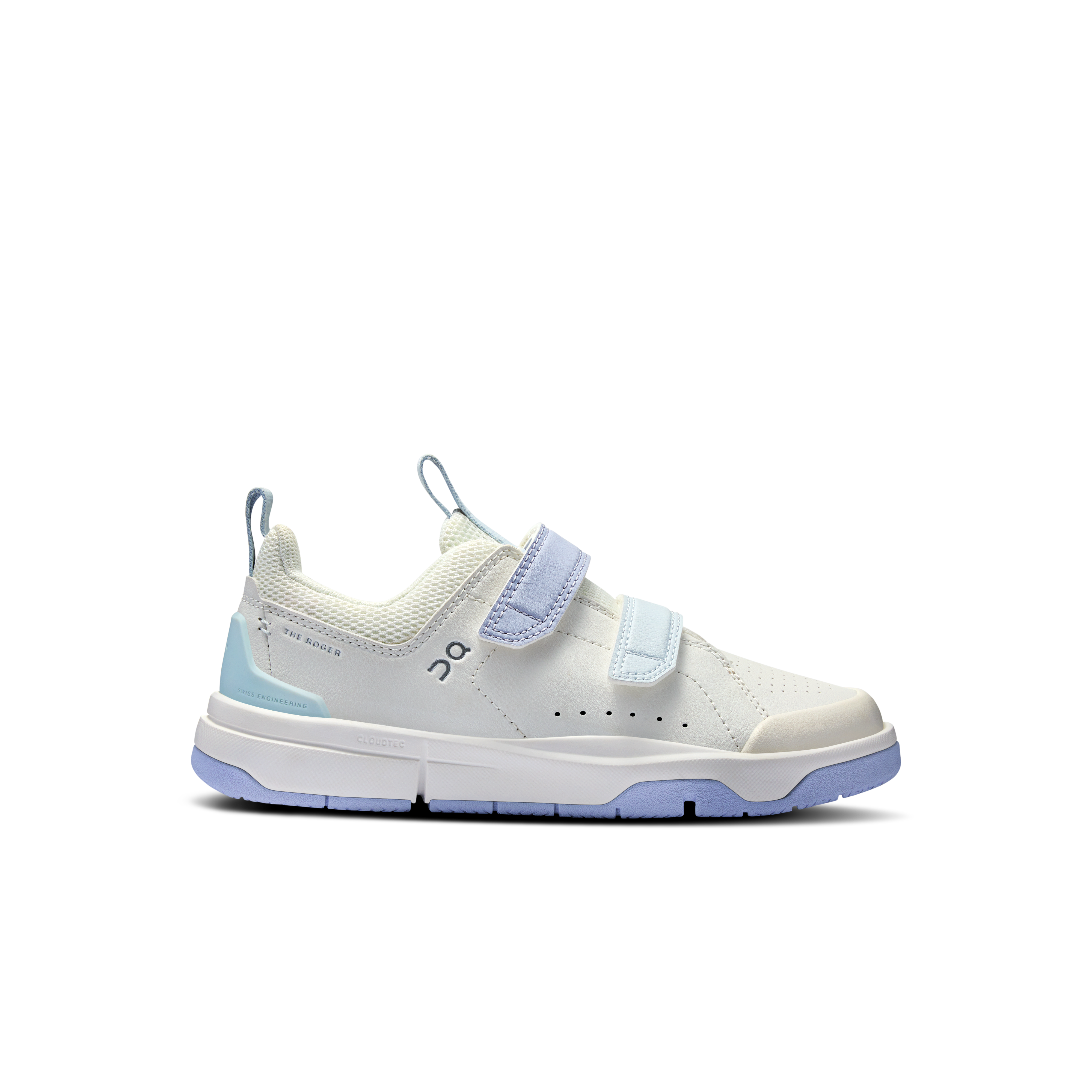 On Running The Roger Kids Ivory Nimbus