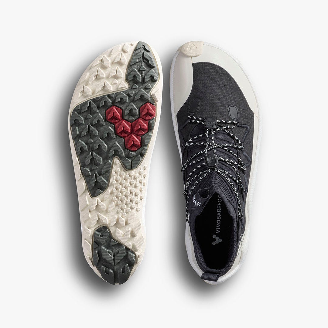 Vivobarefoot Primus Trail Flow Mid Womens Obsidian