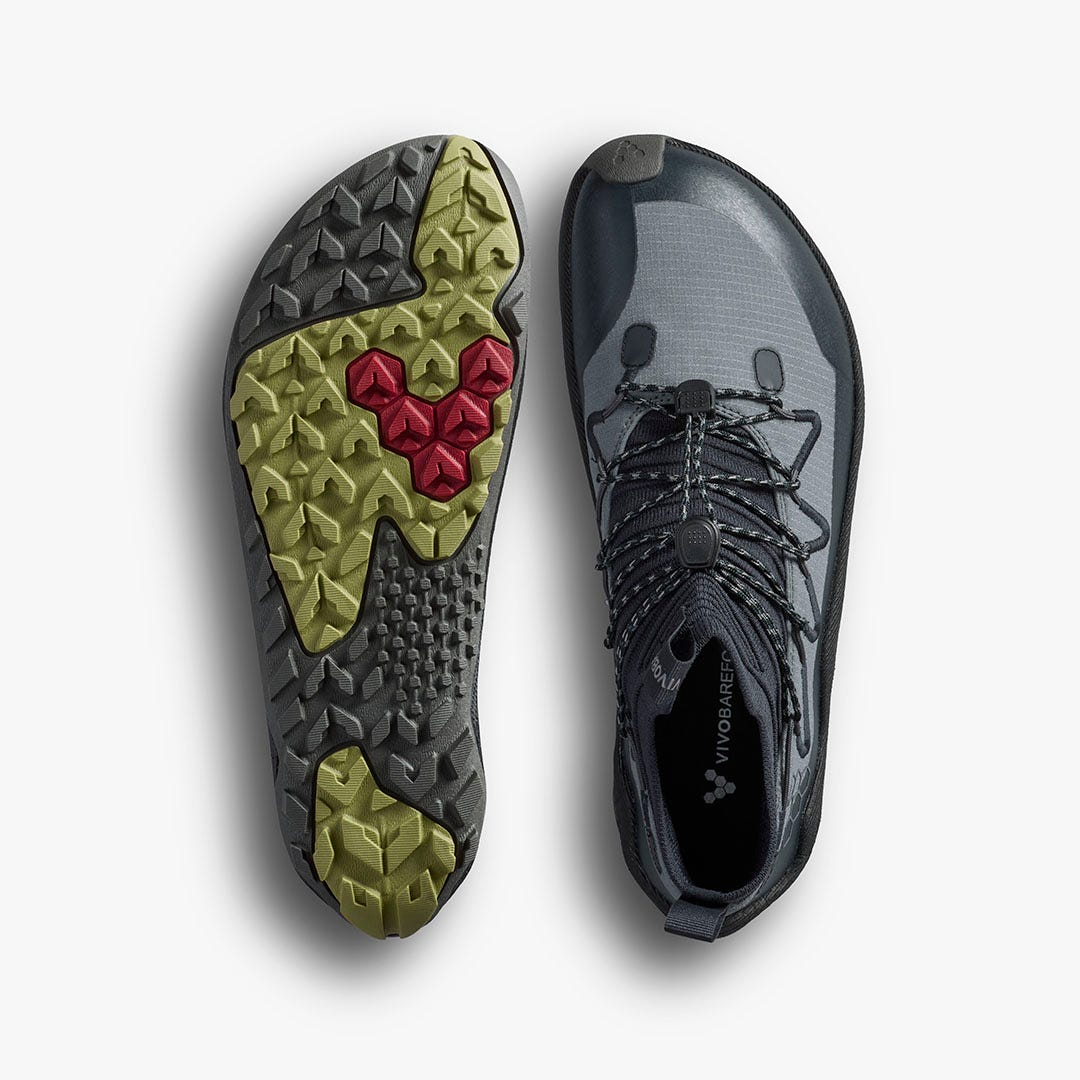 Vivobarefoot Primus Trail Flow Mid Womens Dark Shadow