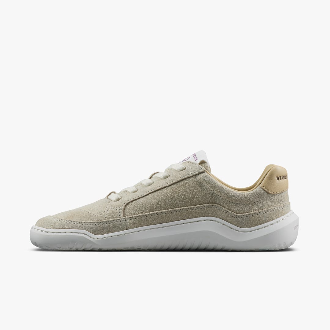 Vivobarefoot Gobi Iii Sneaker Leather Womens Sand/ Fig