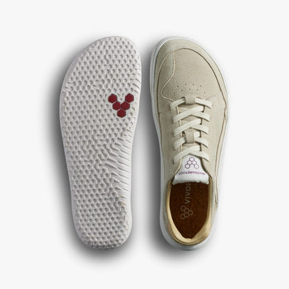 Vivobarefoot Gobi Iii Sneaker Leather Womens Sand/ Fig
