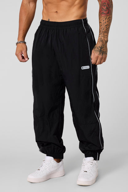 YoungLA 2091 - Retro Cuffed Joggers Black