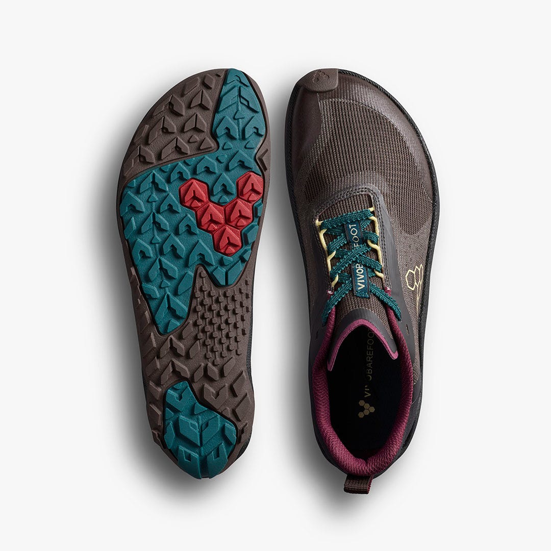 Vivobarefoot Primus Trail Flow Womens Chocolate Torte