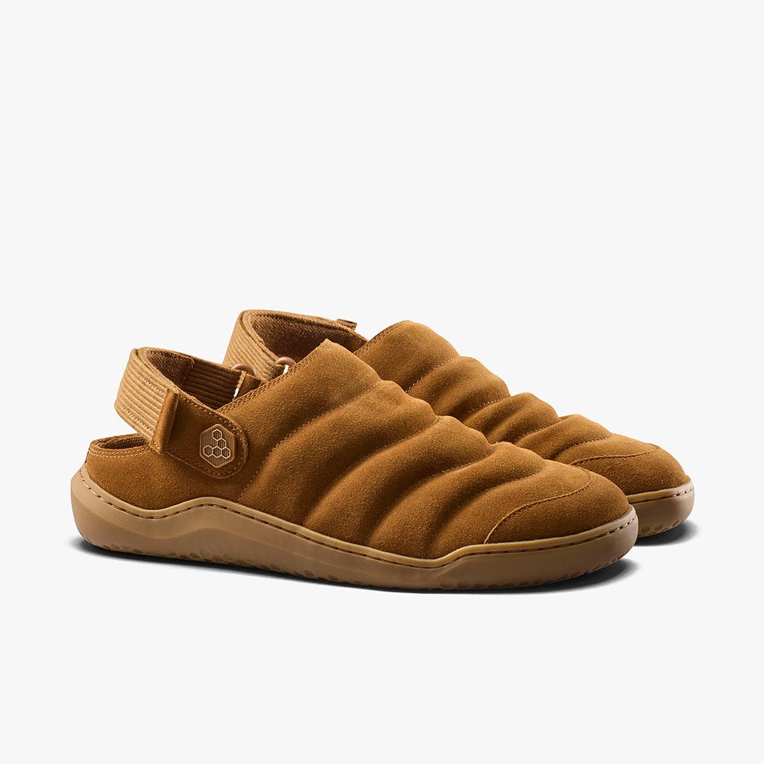 Vivobarefoot Gobi Wavey Mule Womens Tan