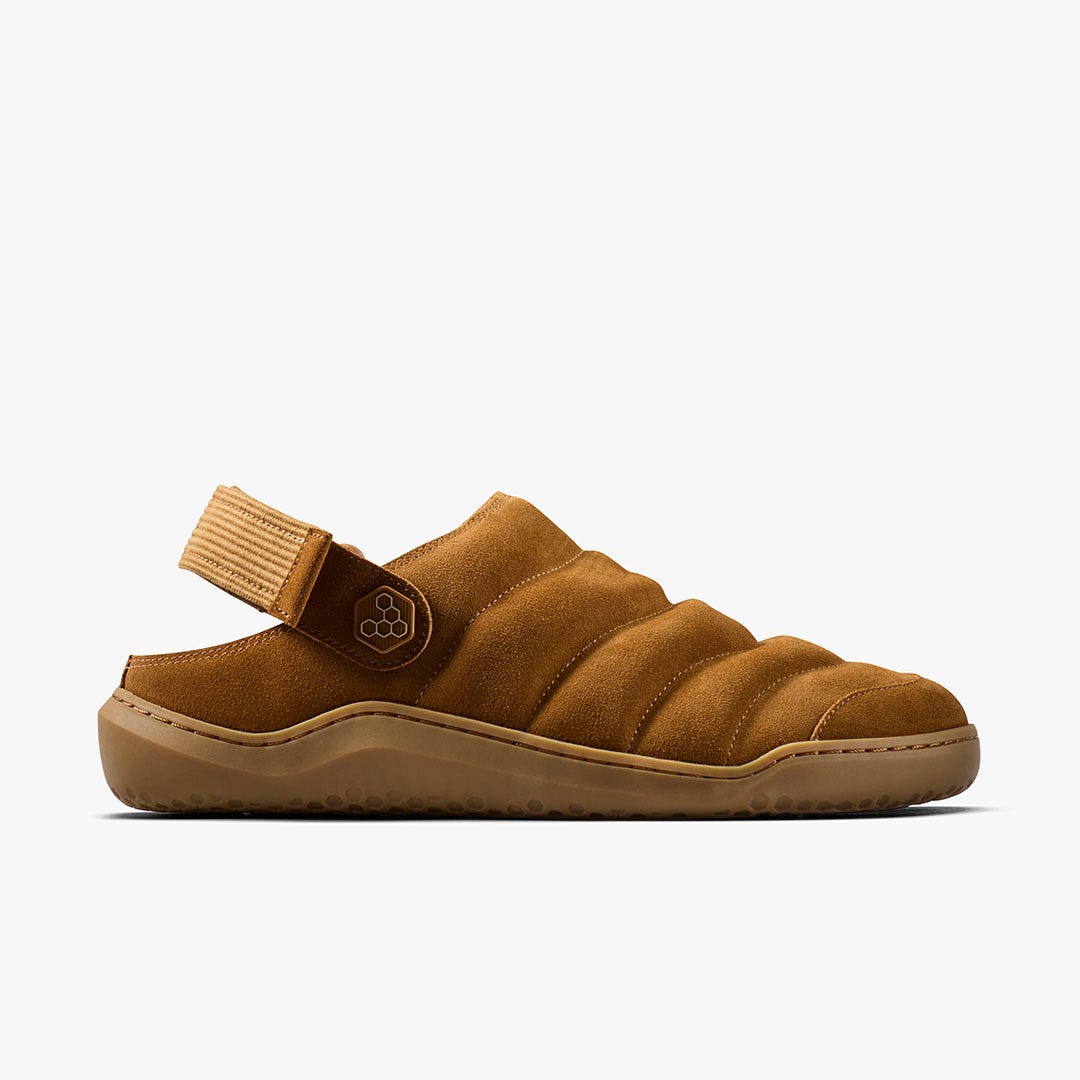 Vivobarefoot Gobi Wavey Mule Womens Tan