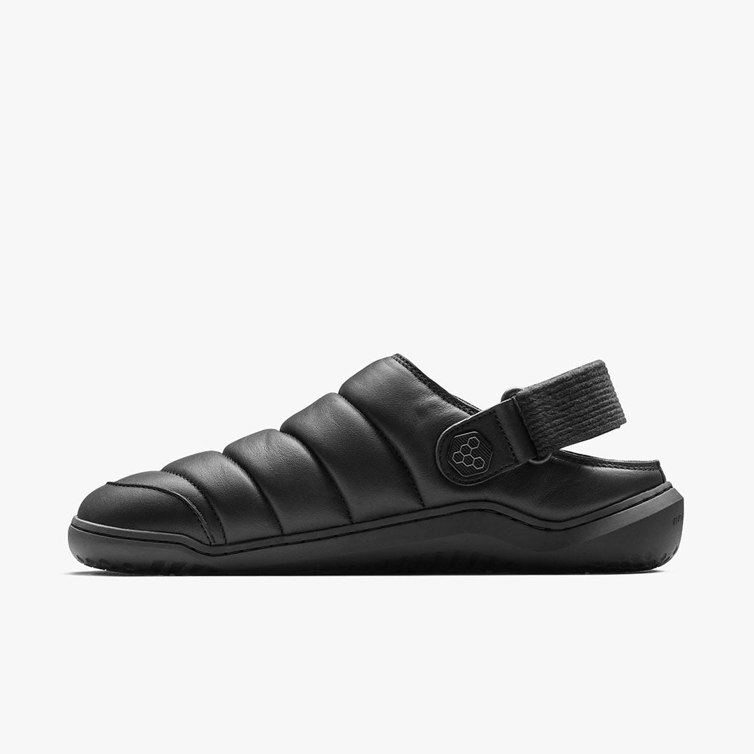 Vivobarefoot Gobi Wavey Mule Womens Obsidian
