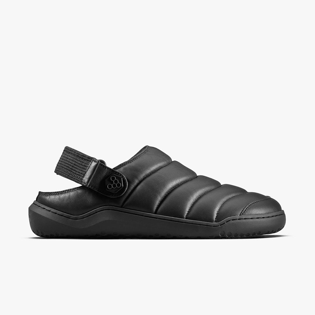 Vivobarefoot Gobi Wavey Mule Womens Obsidian