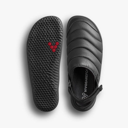 Vivobarefoot Gobi Wavey Mule Womens Obsidian