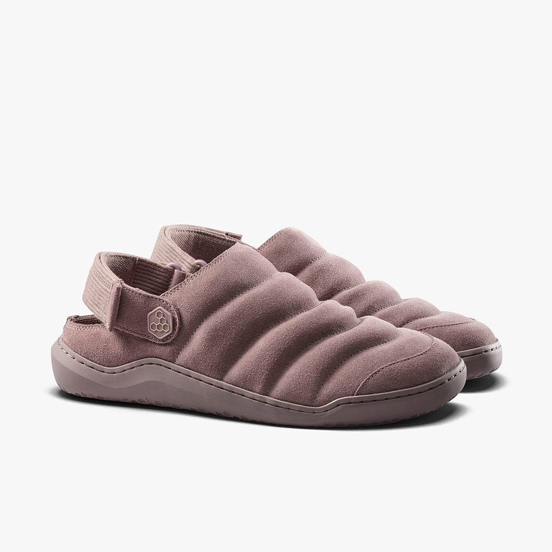 Vivobarefoot Gobi Wavey Mule Womens Twilight Mauve