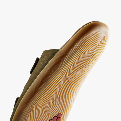 Vivobarefoot Sensus Yin Slide Womens Dark Olive