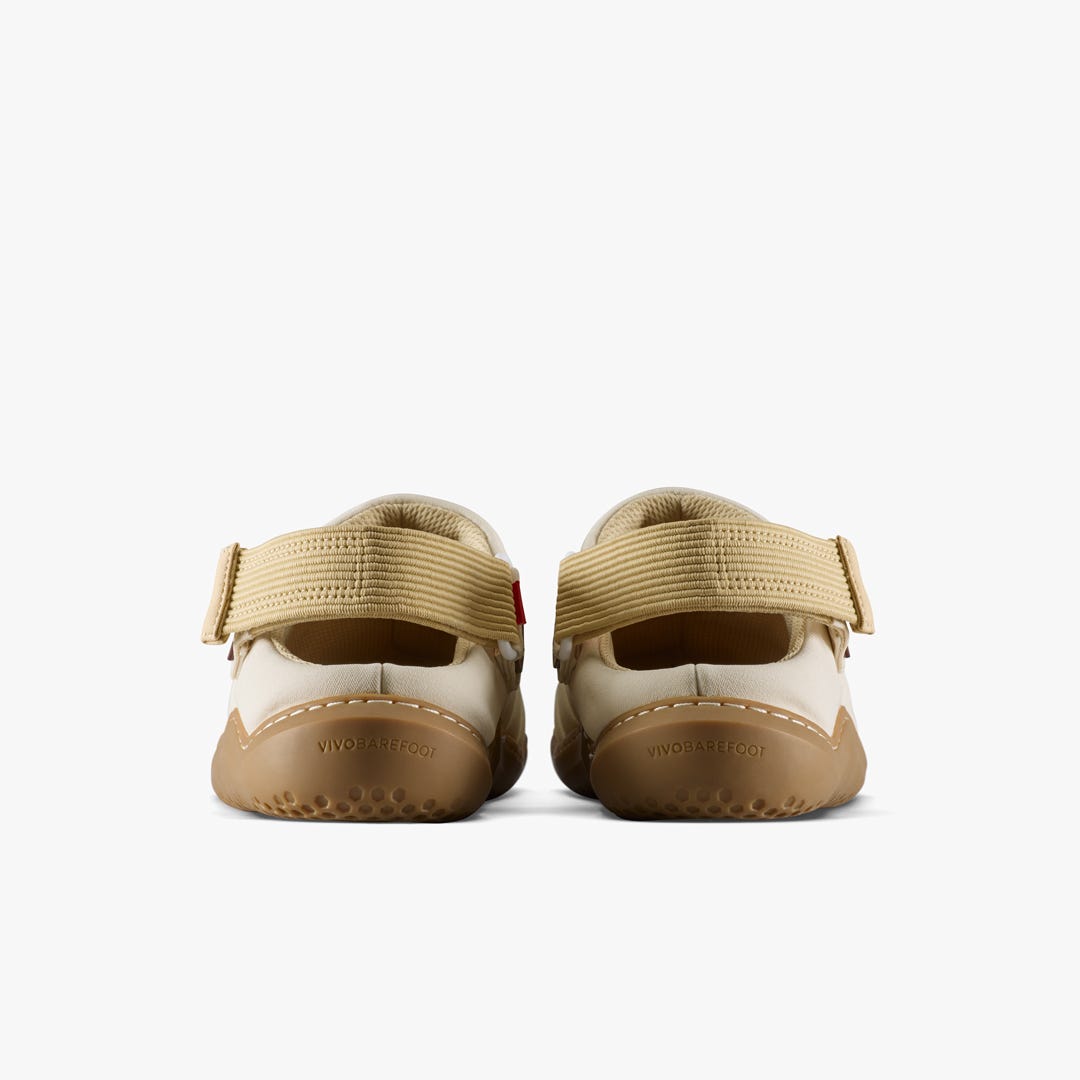 Vivobarefoot Gobi Wavey Mule Textile Womens Sand