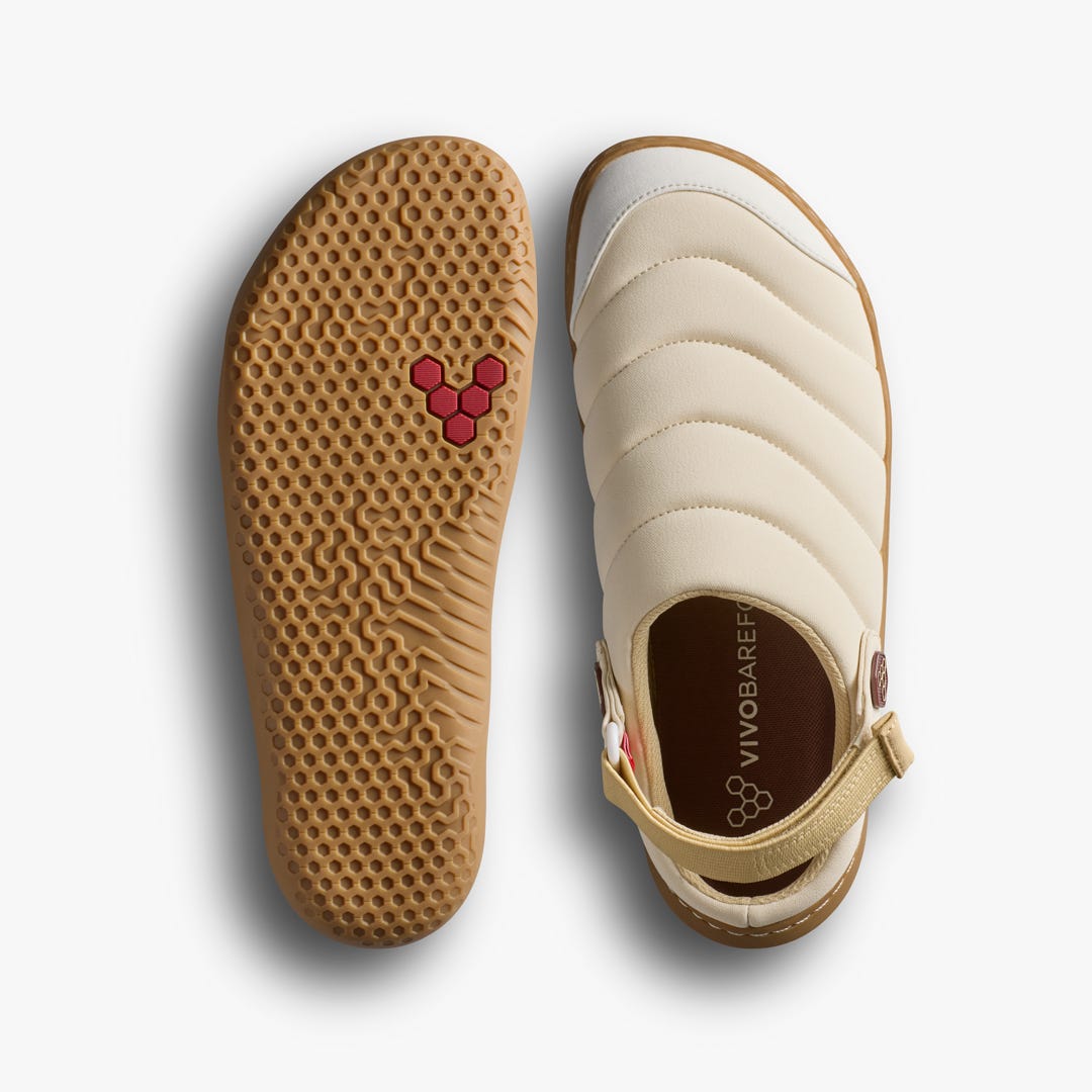 Vivobarefoot Gobi Wavey Mule Textile Womens Sand