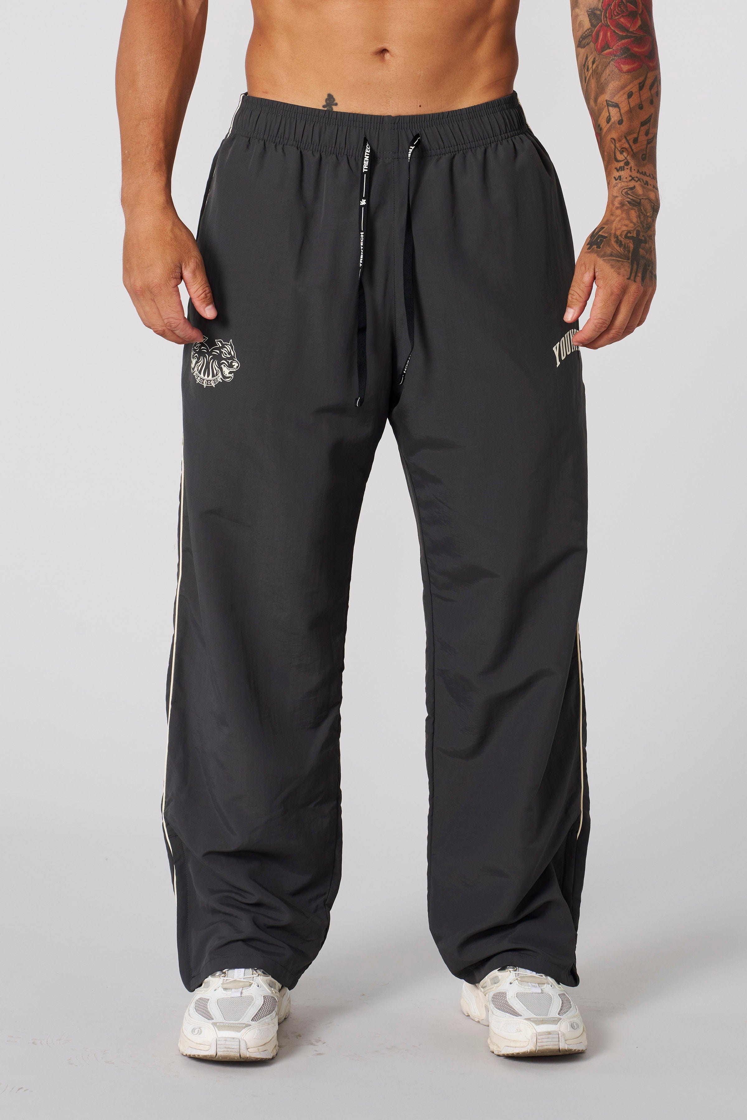 YoungLA 2095 - Tren Twins Hide Ur Legs Sweats Charcoal